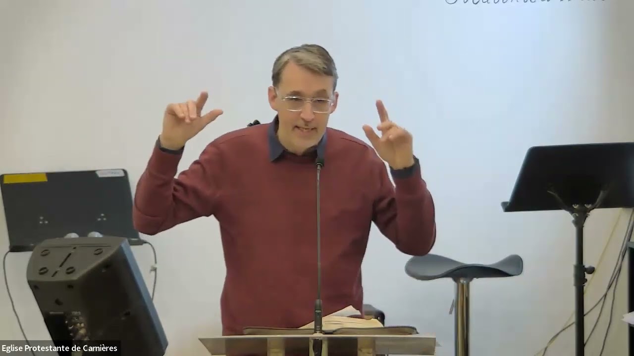 Prédication du 1.02.2026 de Fréderic Hensgens (Eglise Protestante de Carnières)