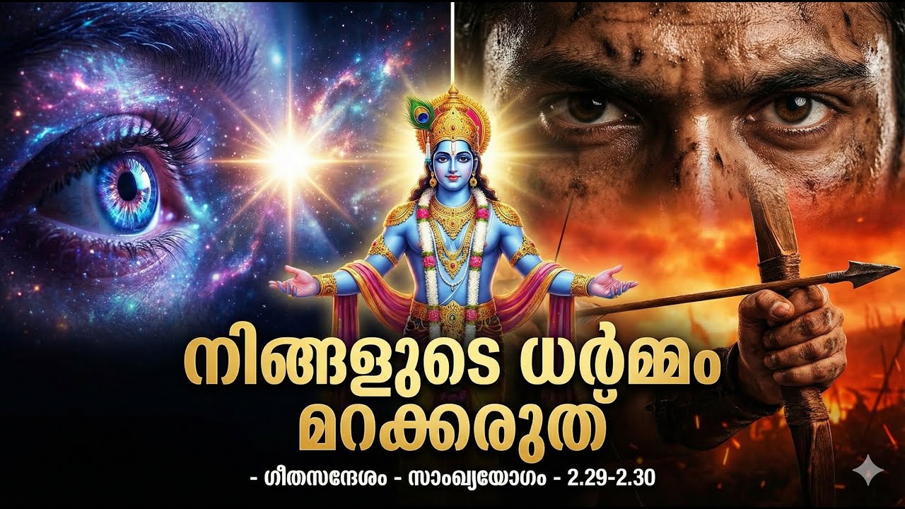 ആത്മാവ് എന്ന അത്ഭുതം! ആർക്കും മനസ്സിലാക്കാൻ കഴിയാത്തത്? | Gita 2.29 - 2.30