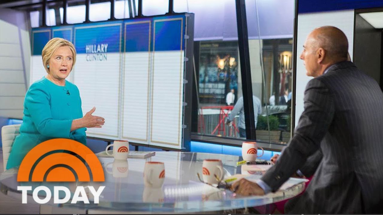 Hillary Clinton: James Comey ‘Should Not Have Been Fired For Russia’ | TODAY