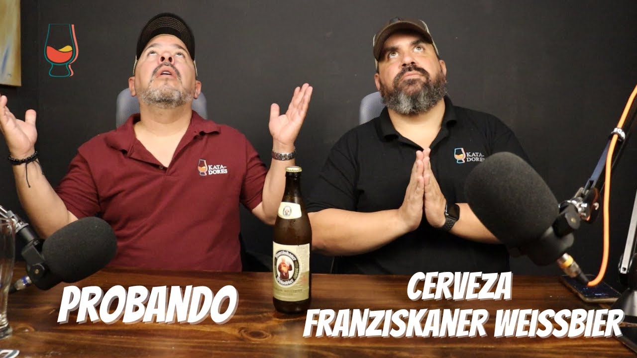 Probando Cerveza Franziskaner Weissbier