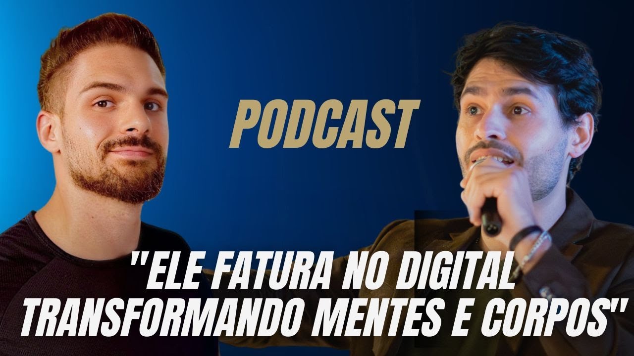 Ele fatura no digital transformando mentes e corpos - DANILO AMORIM