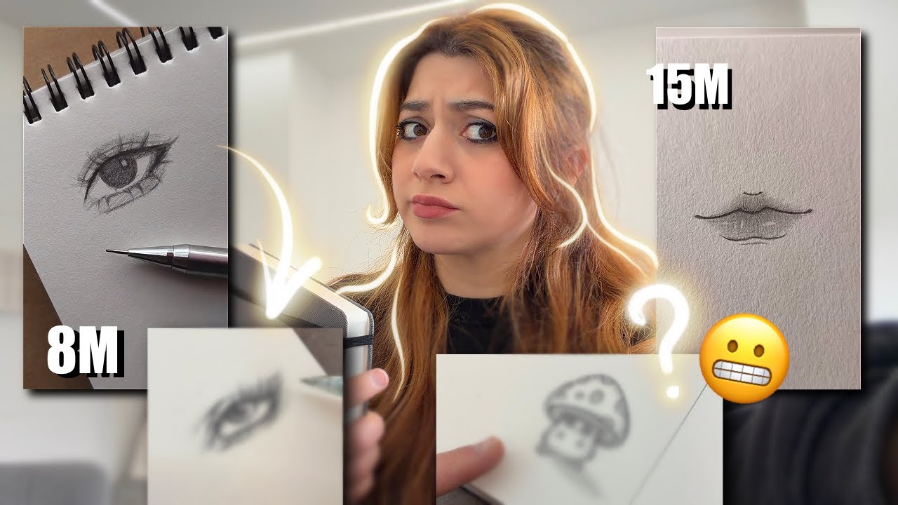 ÖNÜME ÇIKAN ÇİZİMLERİ DENİYORUM! Gerçek mi? Oğlum sinirlendirdi…