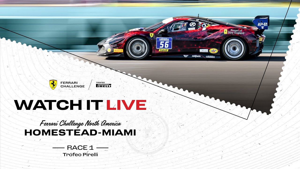 Ferrari Challenge North America Trofeo Pirelli - Homestead-Miami, Race 1