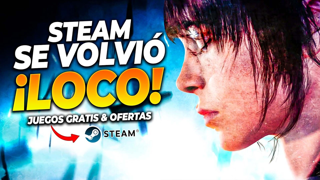 &iexcl;CORRE! JUEGO de $40 GRATIS en STEAM + 2 JUEGAZOS M&Aacute;S y 95% OFF
