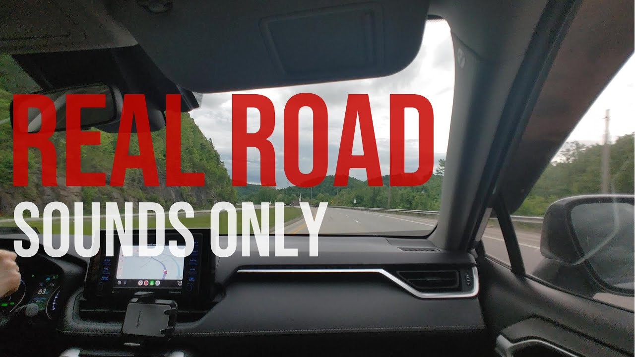 4K Driving Soothing White Noise ASMR: from Middlesboro, KY to Corbin, KY  No Talking, No Music