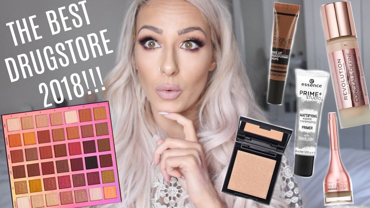 BEST DRUGSTORE AND AFFORDABLE MAKEUP of 2018!!