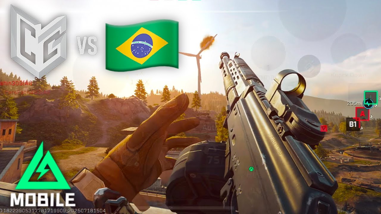 APEGOD Vs BRAZIL | DELTA FORCE MOBILE SCRIM GAMEPLAY