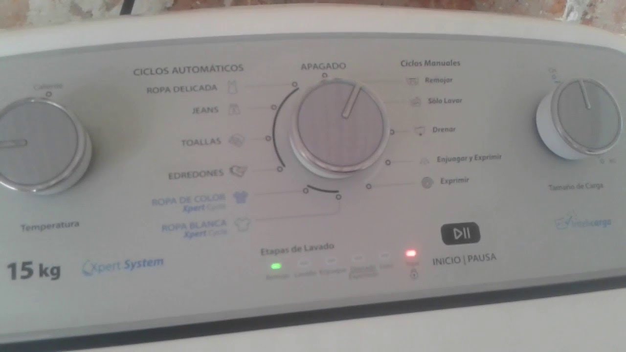 COMO DESARMAR LAVADORA WHIRLPOOL XPERT SYSTEM PARA LAVADO DE TINAS