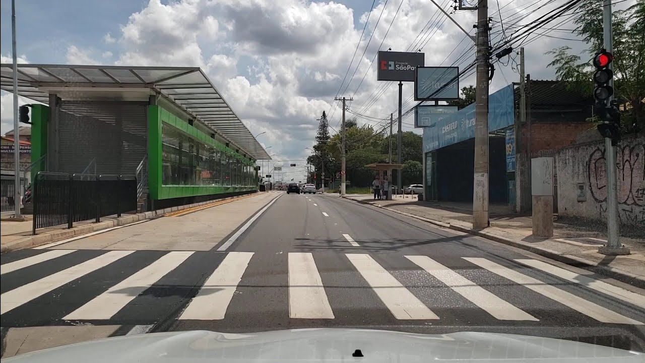 Dirigindo em Campinas - Vila Marieta ao Ouro Verde via Amoreiras  (corredor BRT) 27/01/2021 #3