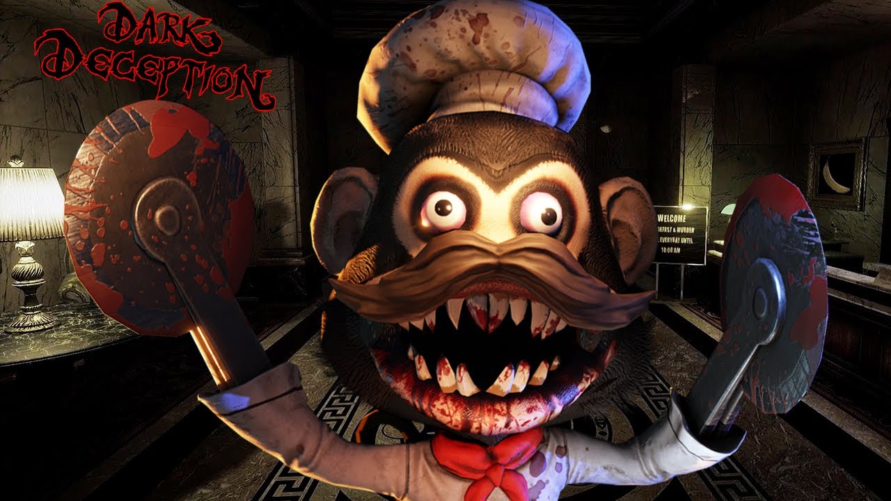 Dark Deception Update Chapter 1 Monkey Business - Boss Chef Monkey IS COMING FOR YOU