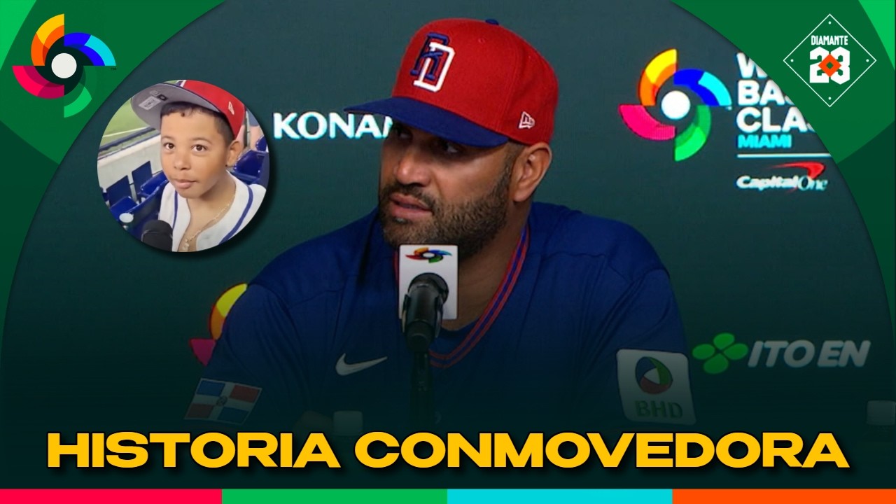 DOMINICANA Conmovedora HISTORIA de niño que cumplió su sueño en el Clásico Mundial | DIAMANTE 23