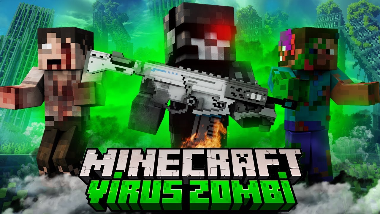 Minecraft ZOMBİ KIYAMETİNDE Hayatta Kalabilecek miyim? - Film Tadında