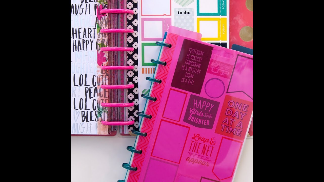 DIY The Happy Planner Sticker Book