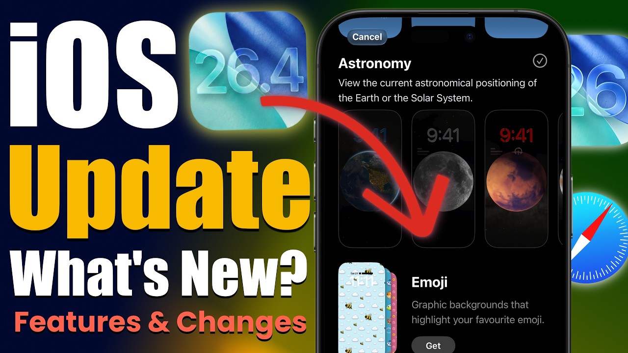 iOS 26.4 Beta 1 Update: This is Huge! What's New Features and Changes