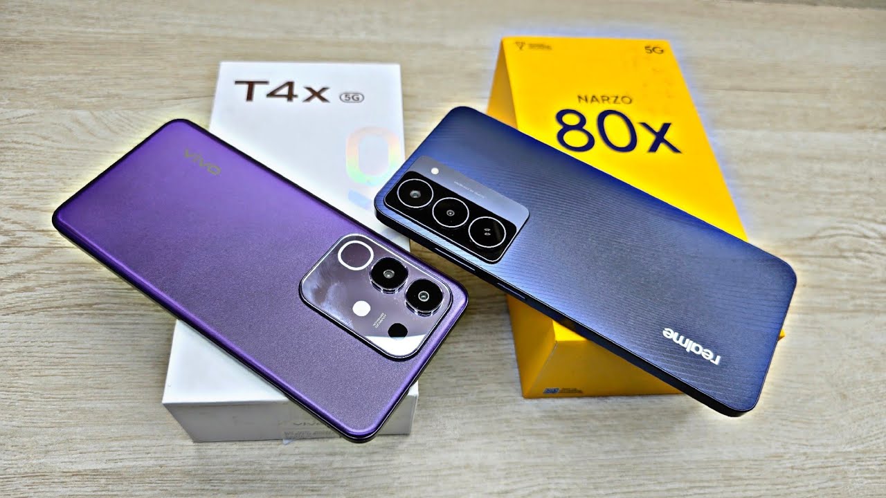 Realme Narzo 80x 5G vs Vivo T4x 5G - Which Should You Buy ?