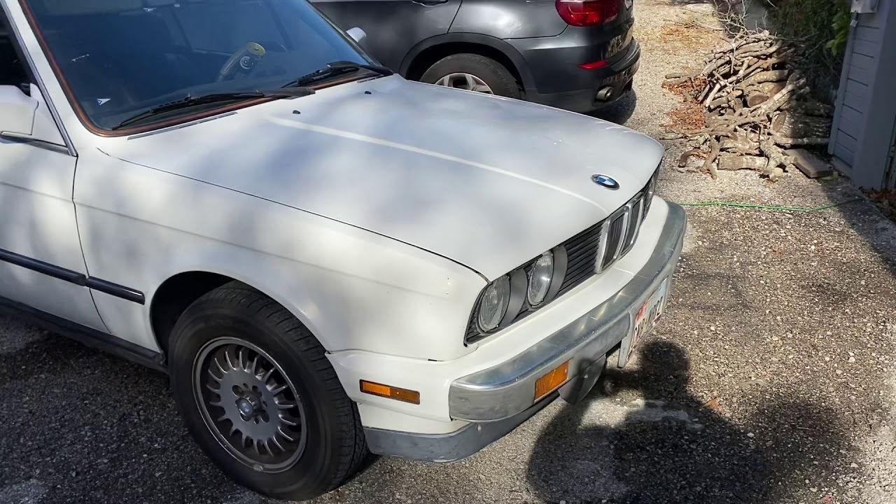 BMW e30 convertible walk around.