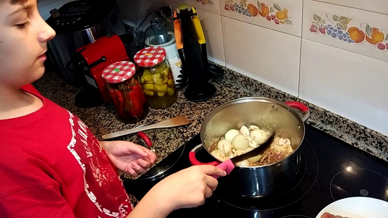 Receta filet de porc amb salsa de xampinyons