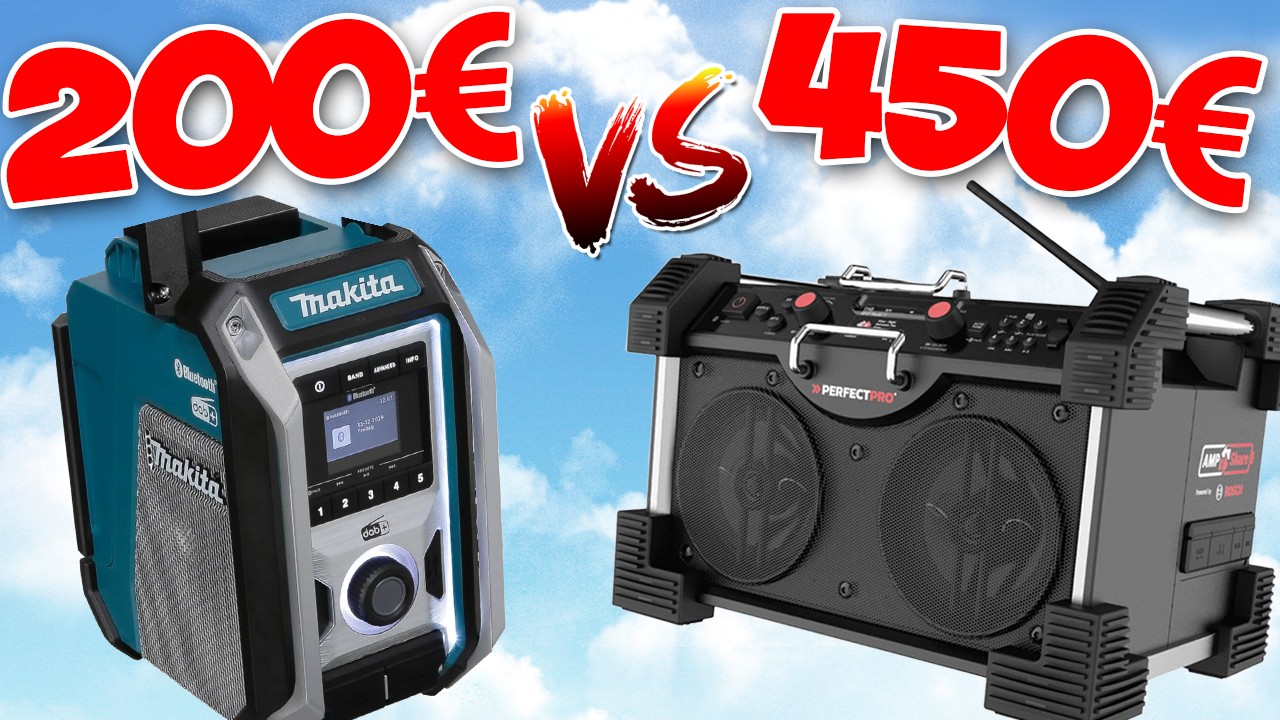 Hat MAKITA noch das BESTE BAUSTELLENRADIO? PerfectPro Rockhart Test | WERKZEUG NEWS 286