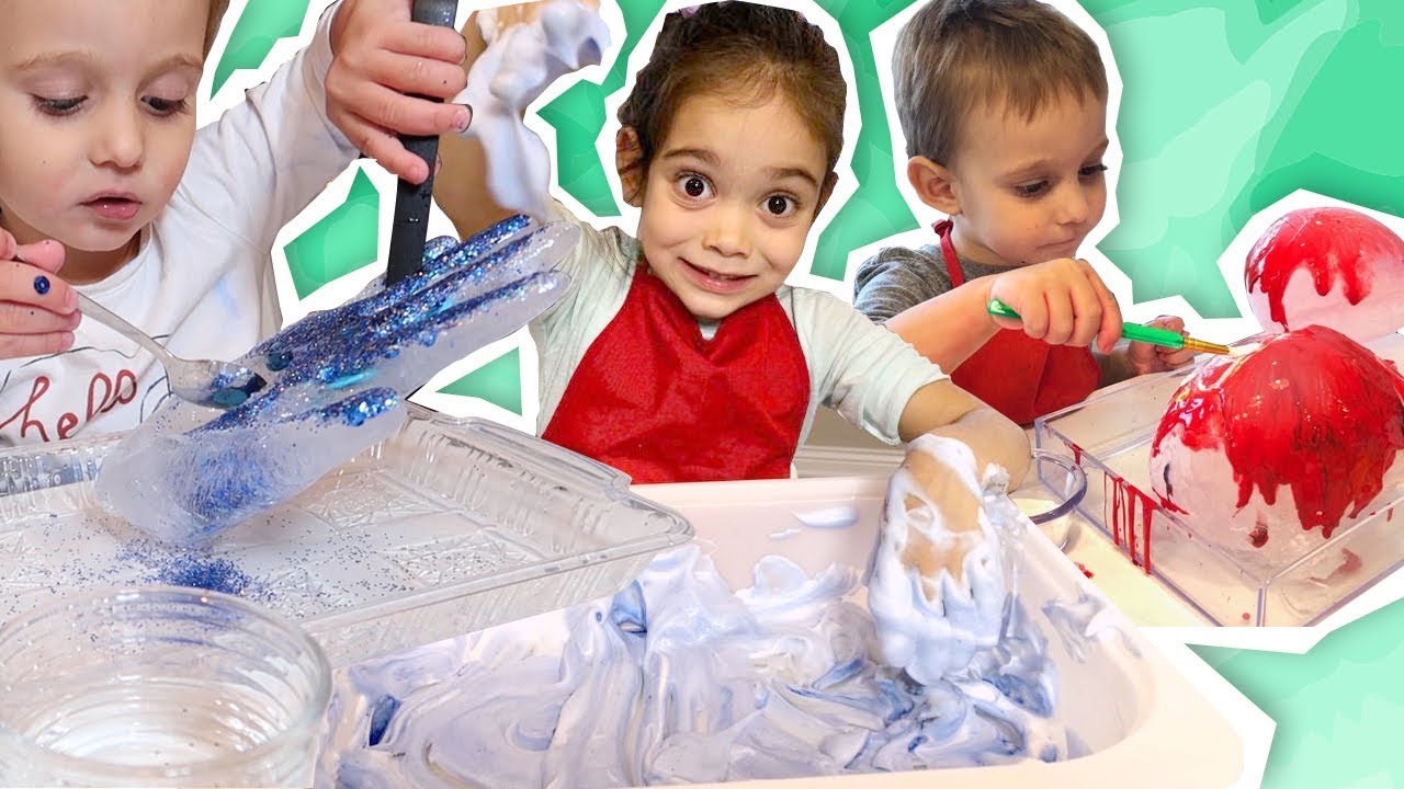 3 ATIVIDADES COM GELO PARA O CALOR - FLÁVIA CALINA