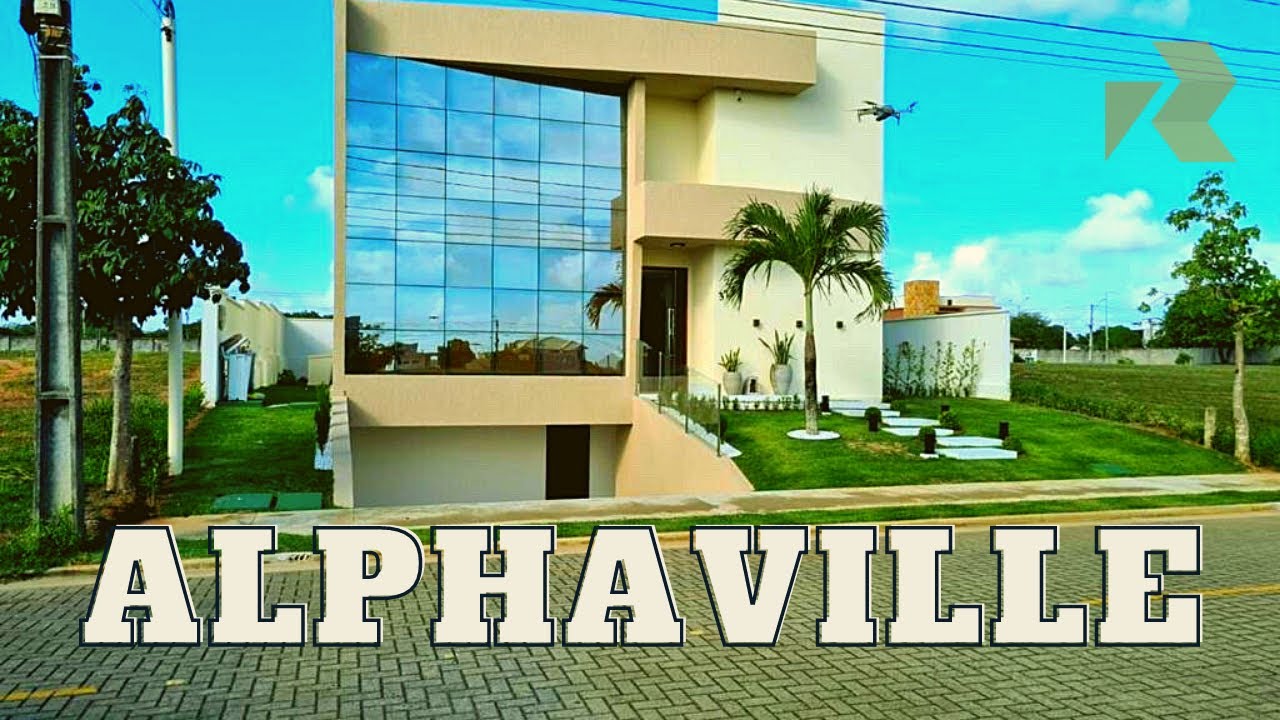 Alphaville Natal RN - Casa surpreendente com três pavimentos, toda mobiliada.