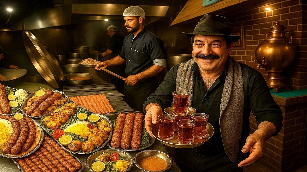 Rare Persian Restaurant in Tehran | Dining in Historic Jolfa Mansion