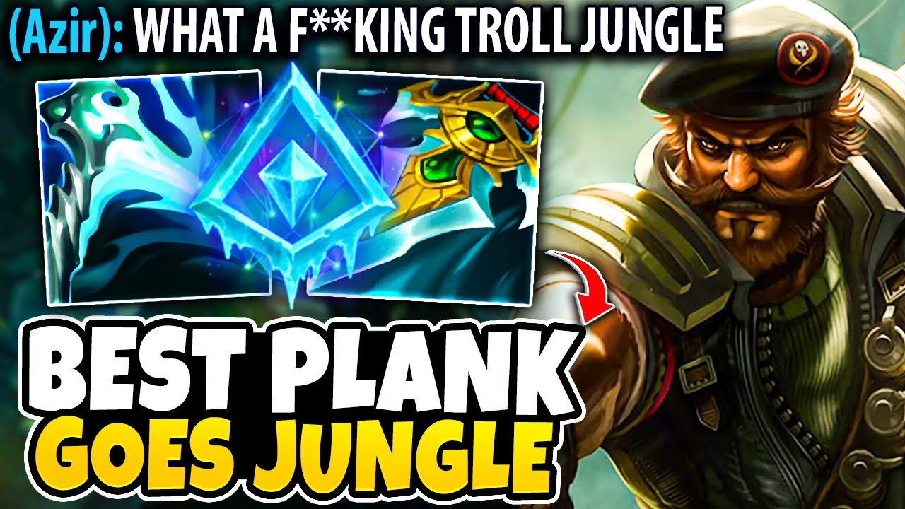 Rank 1 Gangplank Tries Out Gangplank Jungle... IT'S ACTUALLY GOD TIER
