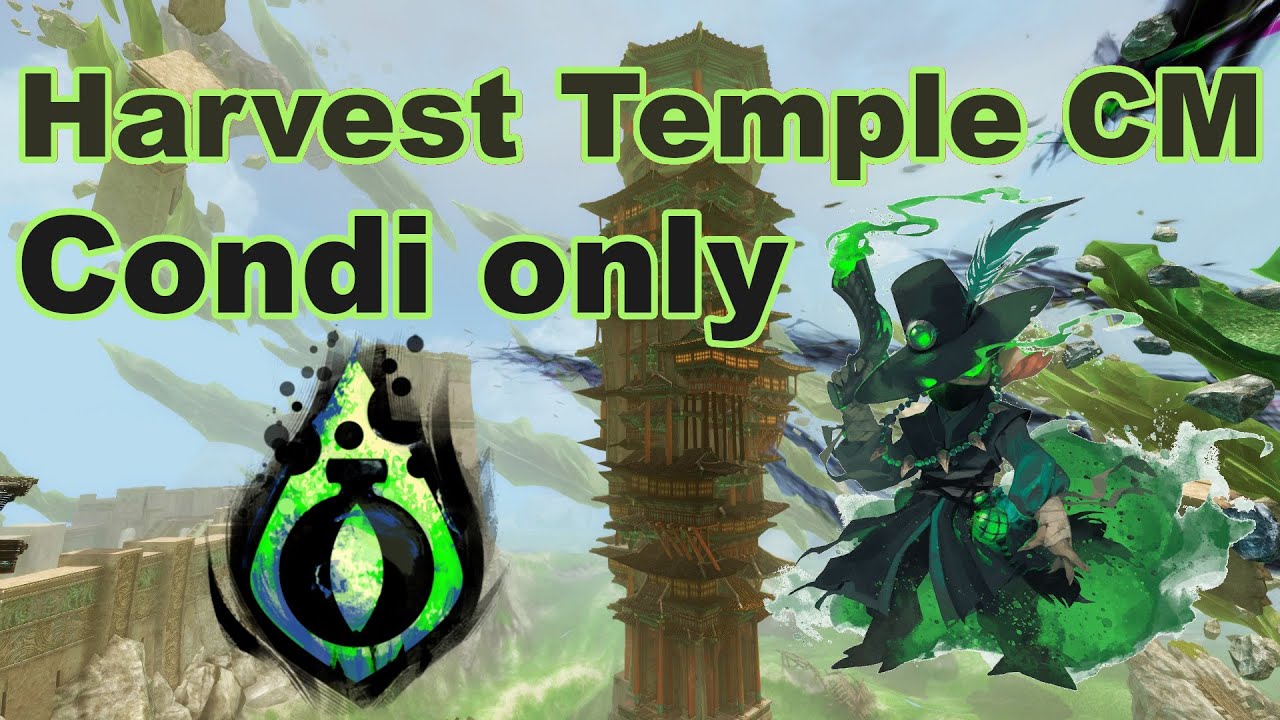 Harvest Temple CM with CondiDPS classes only | Harbinger PoV