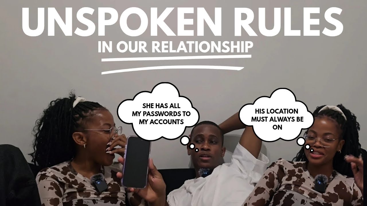 UNSPOKEN RULES: in our relationship // Please DON'T judge us - EP 3