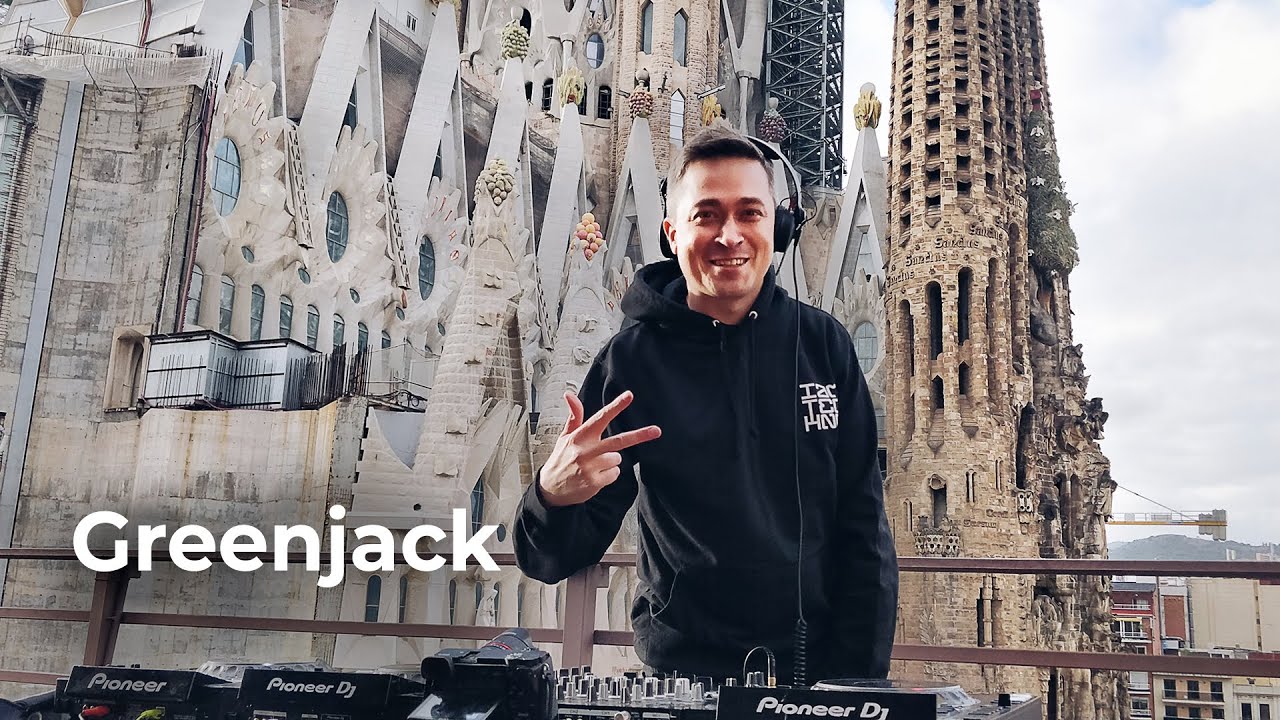 Greenjack - Live @ Radio Intense Barcelona, Sagrada Familia 27.01.2021 / Techno DJ Mix
