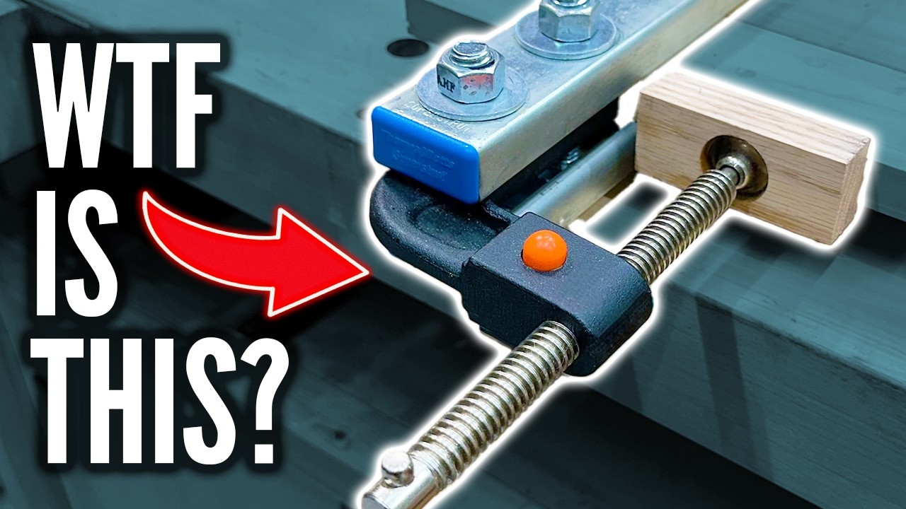 This weird clamp could save your next glueup
