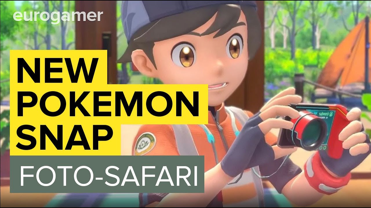 Zostań FOTOGRAFEM - pstrykamy fotki w New Pokemon Snap
