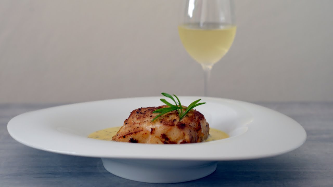 Mero en Salsa de Mostaza y Estragón