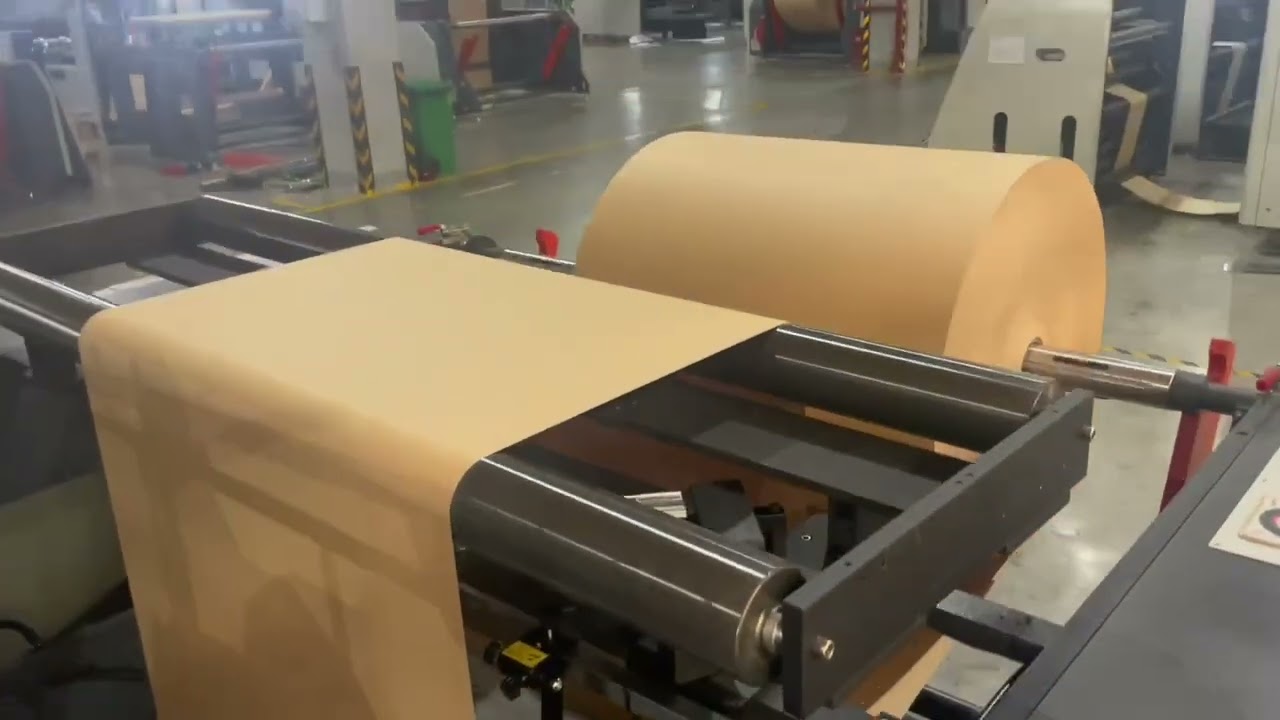 ROKIN RKHF-550T  full automatic twisted handle paper bag machine