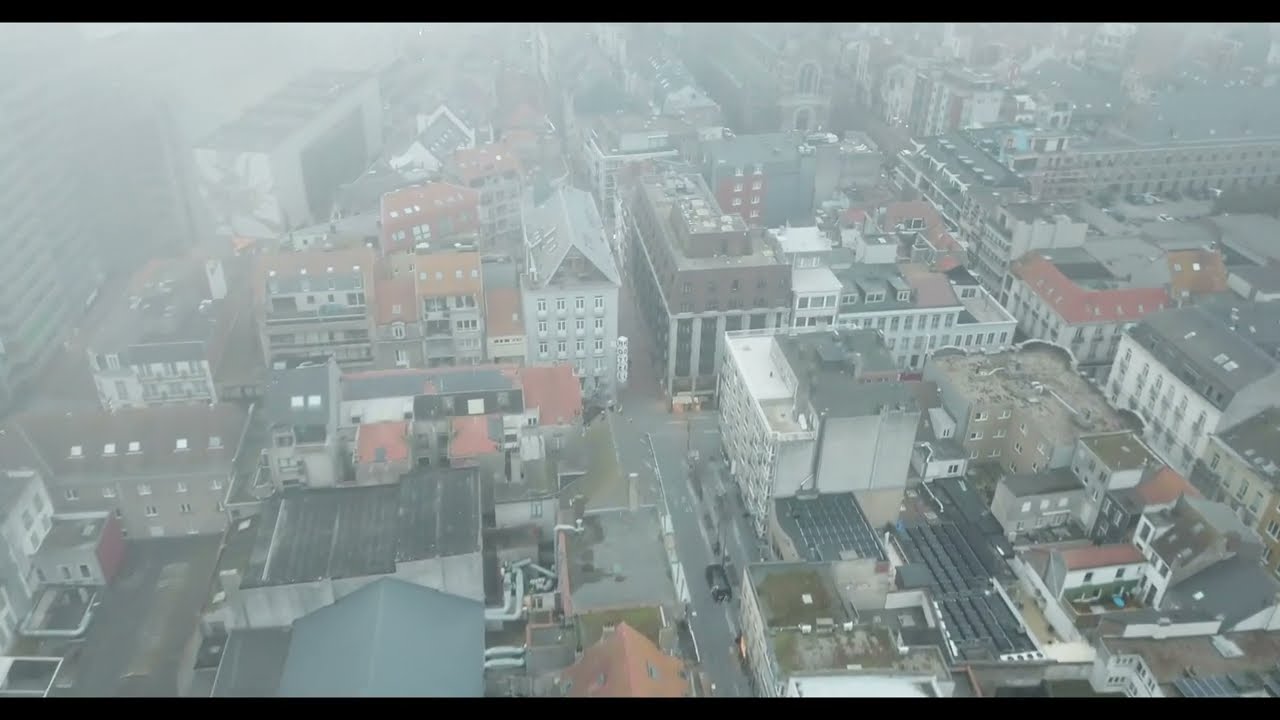 🌫️🌫️🌫️Blankenberge 🇧🇪 Drone Aerial 4K | Belgium Belgien Kingdom of Belgium