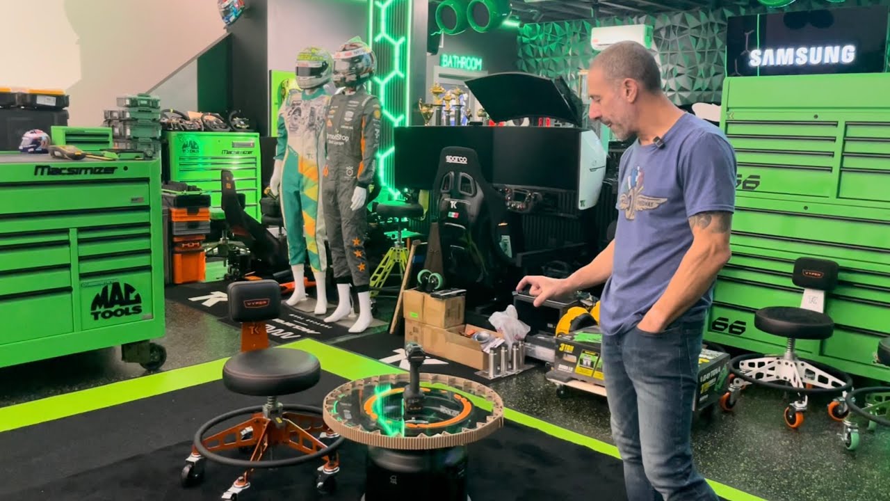 Tony Kanaan Shop Tour