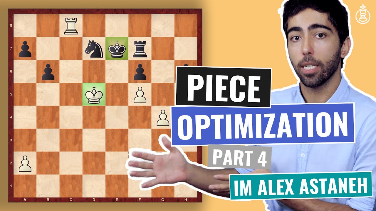How to optimize your Pieces | The King | Chess for Beginners