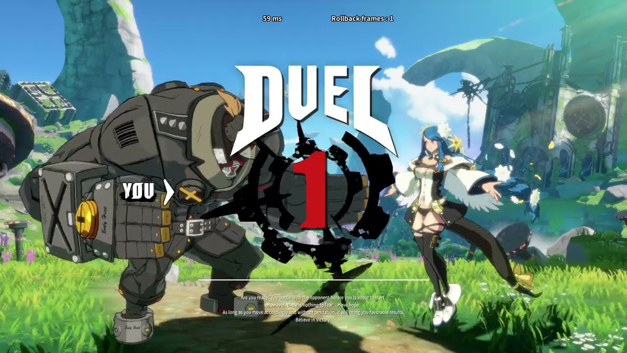 GGST Potemkin vs Dizzy 17:4