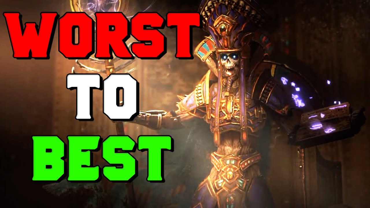 Tomb Kings Campaigns from Worst to Best