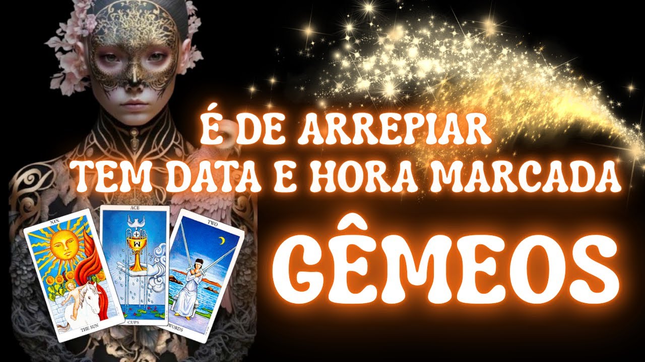 GÊMEOS ♊ SE PREPARE VEM ALGO GRANDIOSO TEM ATÉ HORA E DATA MARCADA...