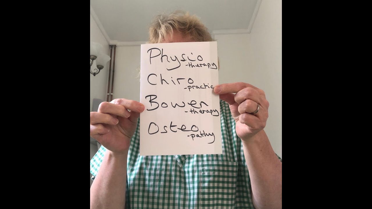 How do Bowen therapists look at a body versus Osteopaths, Chiropractics and Physiotherapists?