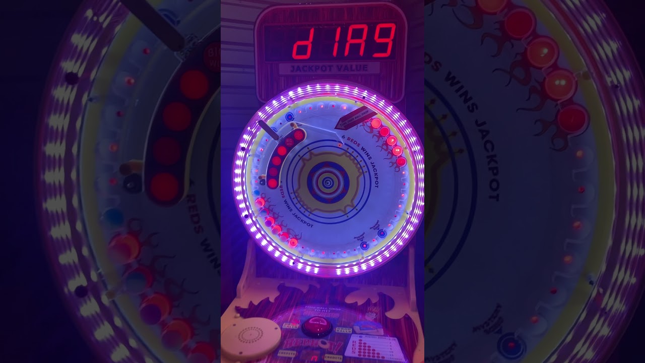 Red Hot Single Player Benchmark Games Ticket Redemption Arcade Game!