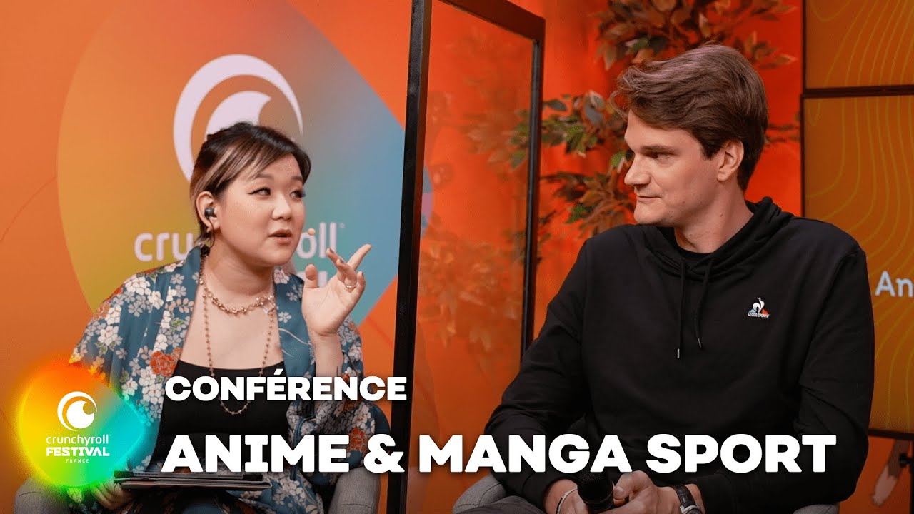 Conférence Manga & Anime Sport avec Yannick Agnel, Ol' Kainry etc l CR Festival