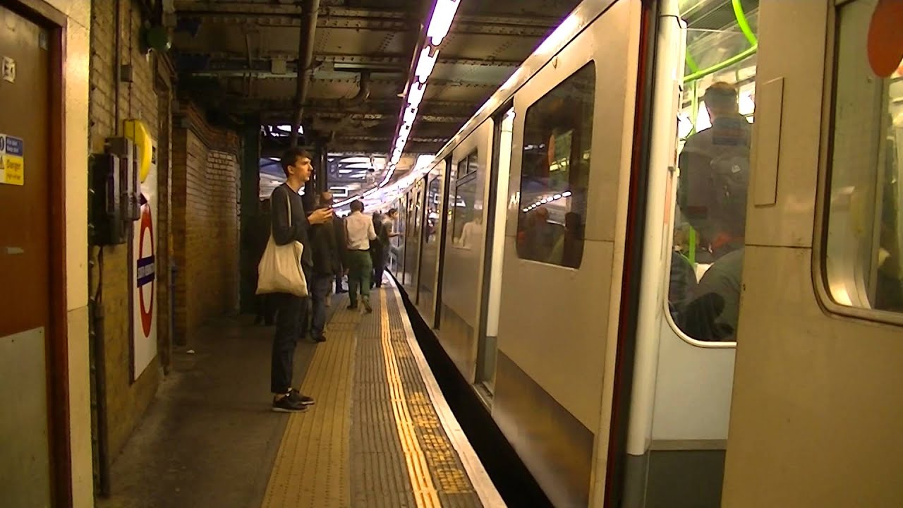 London Underground D Stock 7032 and 7007 at South Kensington