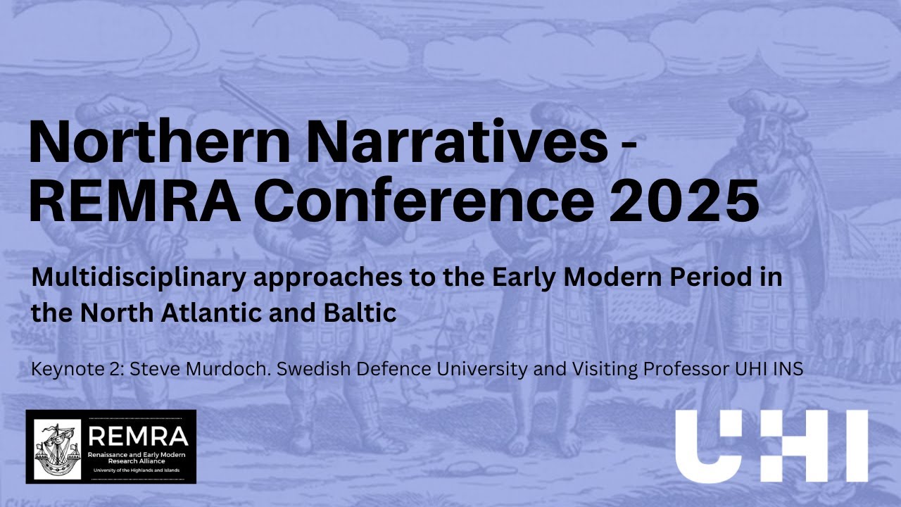 Northern Narratives Conference Day 1. Steve Murdoch.
