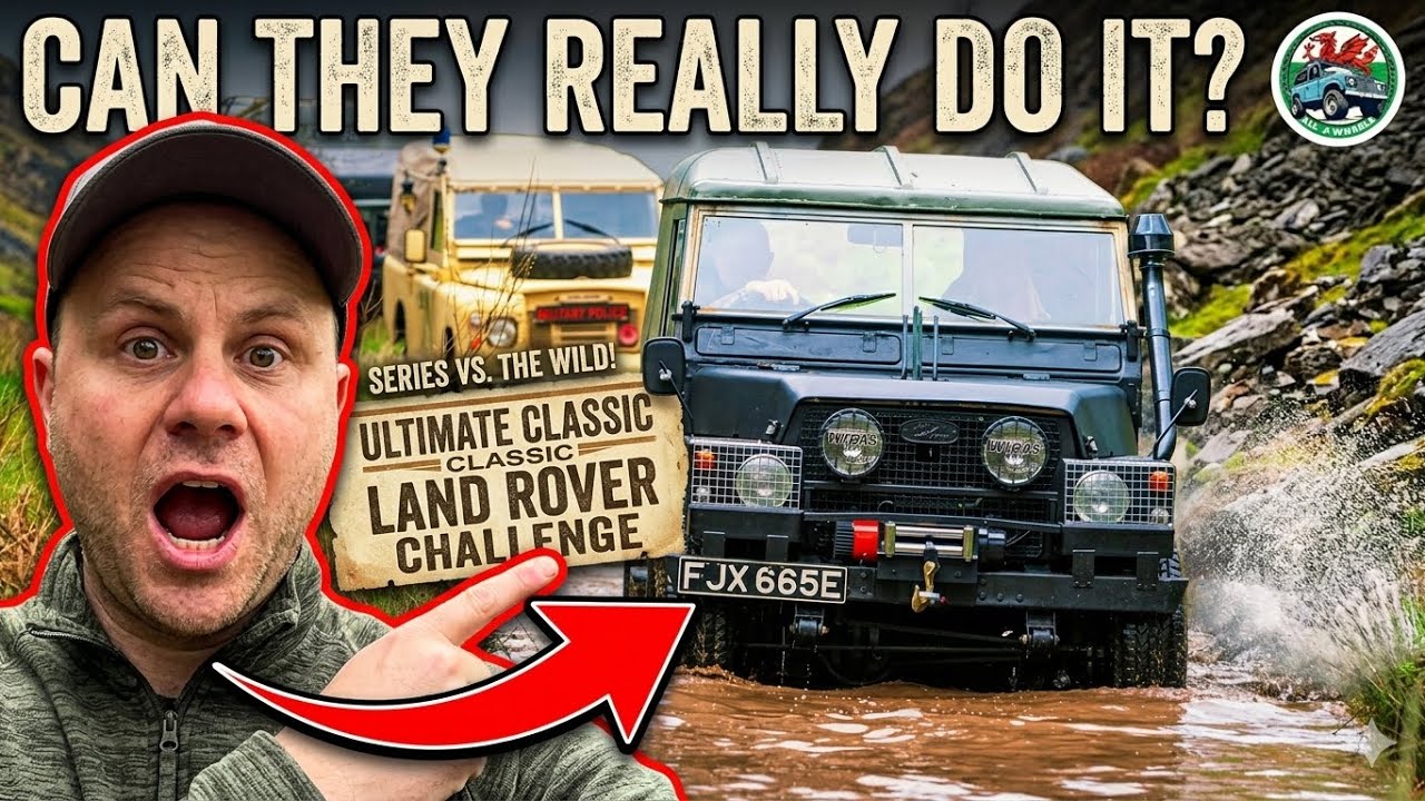 Можно ли ДЕЙСТВИТЕЛЬНО ехать по бездорожью на 60-летних Land Rover? #внедорожник #приключение #ав...