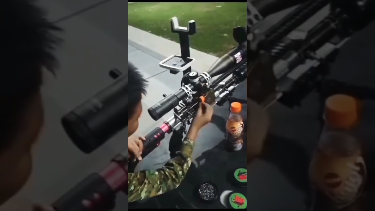 Senapan angin pcp bocap predator tactical 500cc, #pcp
