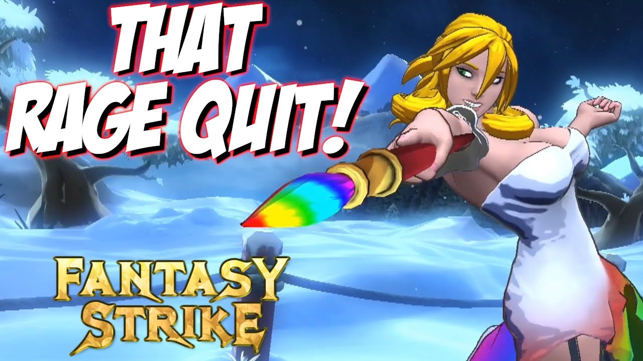 О, я в ярости выбыл из игры?! | Онлайн-матчи Fantasy Strike