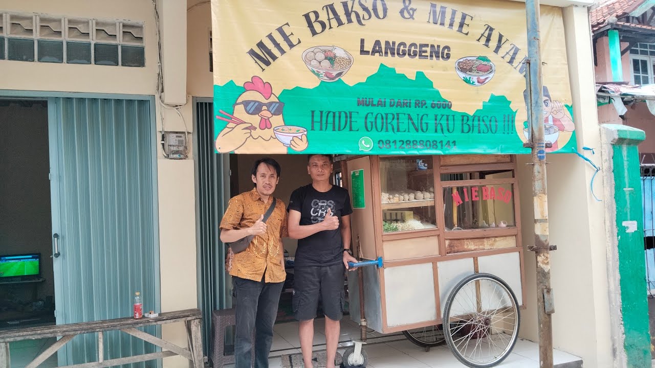 Wisata Kuliner Enak Baru Mie Bakso & Mie Ayam Langgeng Mulai Rp.6000 Jl.Cetarip Barat Kota Bandung