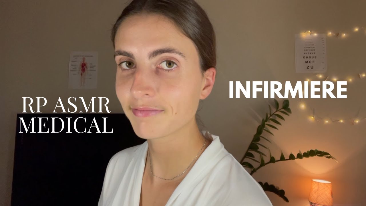 ASMR FR | Roleplay médical : l'infirmière te fais ton checkup🩹