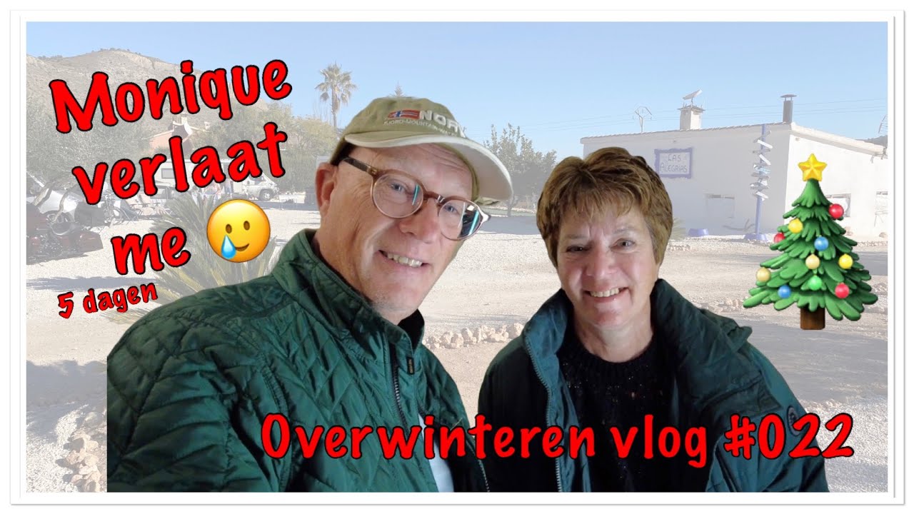#189 MONIQUE GAAT ME VERLATEN🛫voor 5 dagen #Overwinteren #Spanje #Portugal | #REIZEN met de #CAMPER